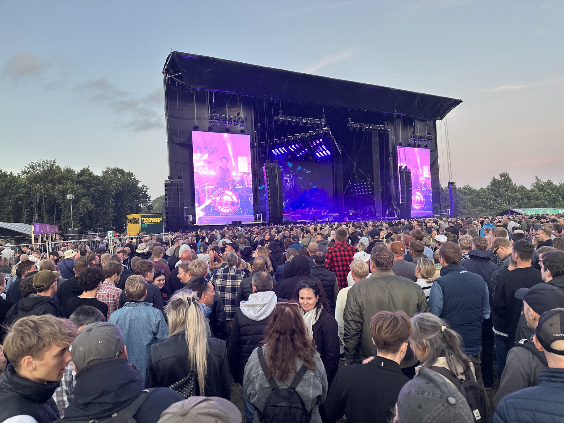 Stemningsbillede fra koncert