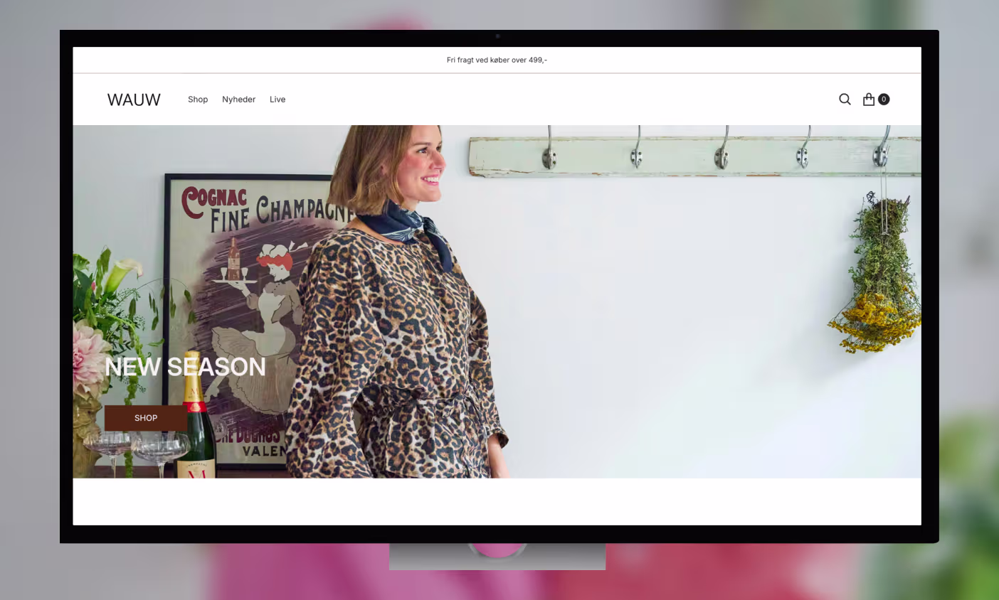 WAUW webshop redesign
